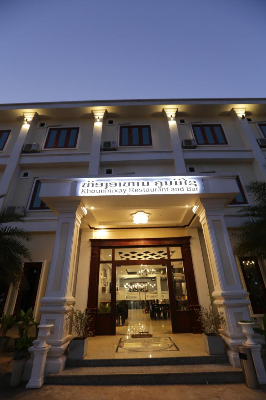 Khounmixay Hotel Вьентьян Экстерьер фото